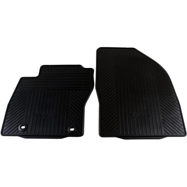 Коврик салона FORD Focus II 2004-> передние (резина)